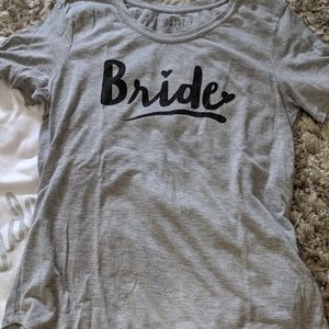 BRIDE BUNDLE!!! 💗 2 lg tees